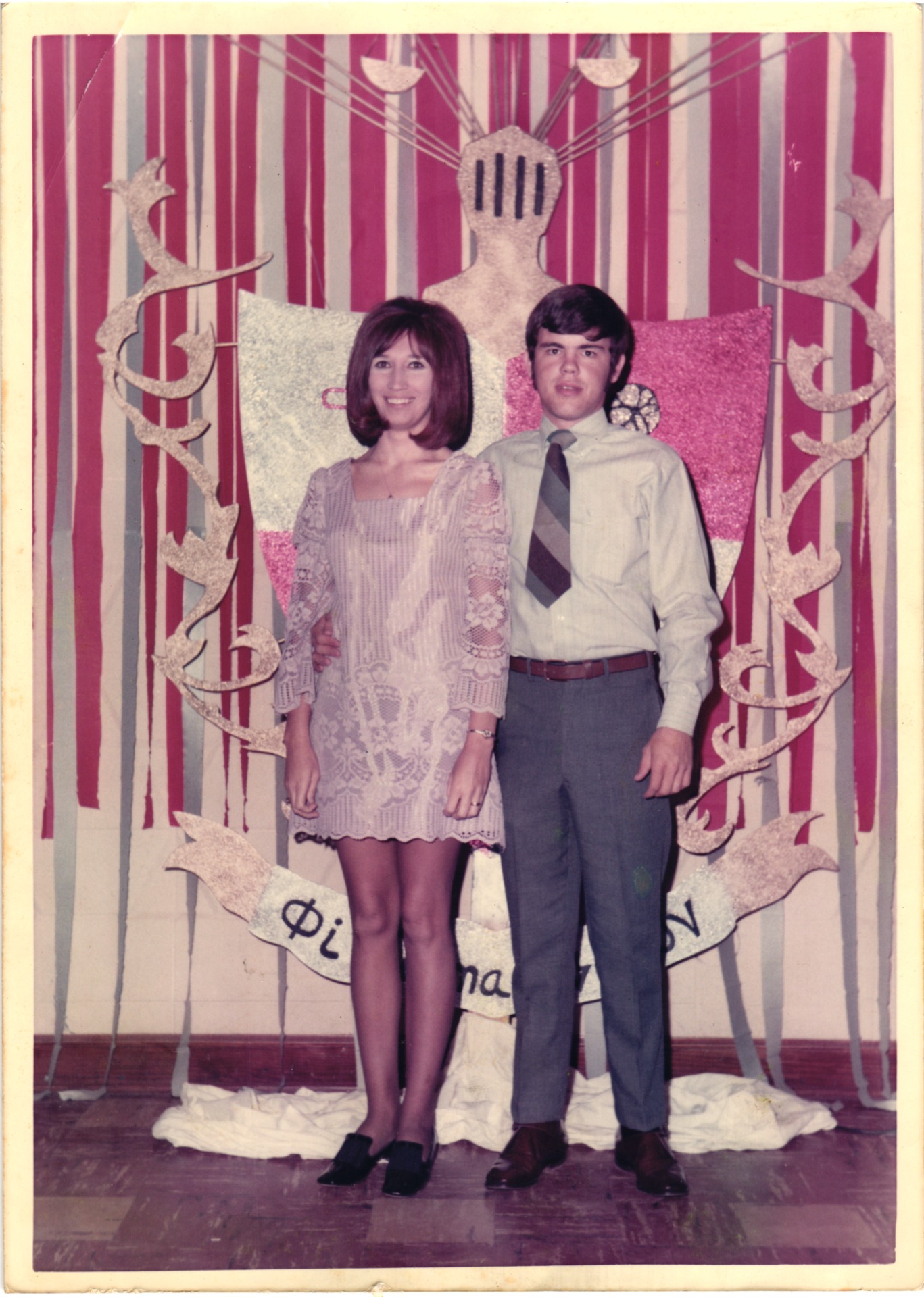 Michael and Aletha Burrage at SOSU, 1976. Courtesy Oklahoma Hall of Archives.